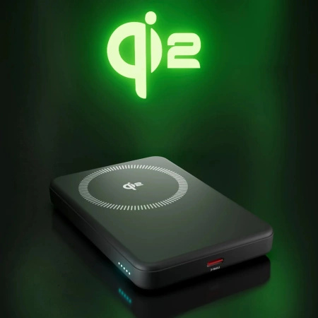 Powerbank SBS Mag Power Qi2 5000 mAh kompatybilny z MagSafe - czarny