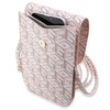 Torebka Guess GCube Stripe - różowa