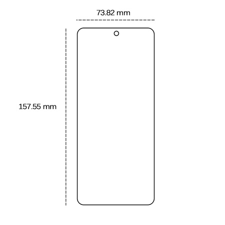 Szkło hartowane 2,5D do Samsung Galaxy A55 5G