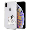 KARL LAGERFELD ETUI HARDCASE DO IPHONE XS MAX TRANSPARENTNE CHOUPETTE FUN