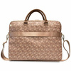 Torba Guess GCube Stripes GUCB15HGCFSEW na laptopa 16" - brązowa