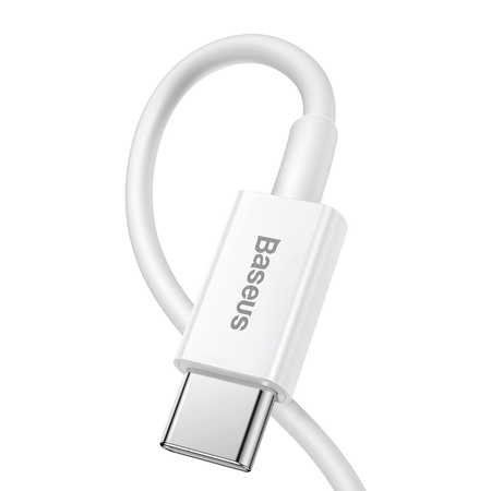 BASEUS KABEL USB-C DO LIGHTNING DO TELEFONÓW APPLE 20W 2M SZYBKIE ŁADOWANIE