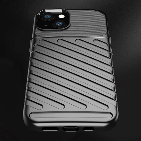 HURTEL ELASTYCZNE POKROWIEC THUNDER CASE DO IPHONE 13 MINI OCHRONA PANCERNA