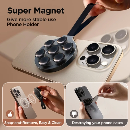 JOYROOM UCHWYT MAGNETYCZNY DO TELEFONU Z PRZYSSAWKAMI DO IPHONE 12 13 14 15