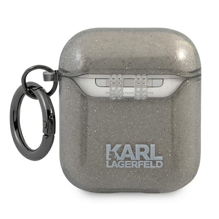 KARL LAGERFELD ETUI POKROWIEC KLA2UCHGK DO AIRPODS 1 2 Z GLITTER CHOUPETTE