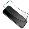Szkło hybrydowe Puro Flexible Glass D3O z czarną ramką do iPhone 16 Pro Max