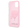 Karl Lagerfeld KLHCP13SKHTUGLP iPhone 13 mini 5,4" różowy/pink hardcase Glitter Karl`s Head