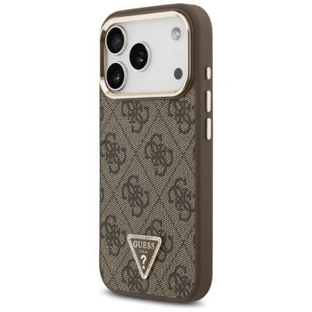 GUESS CASE 4G TRIANGLE LOGO MAGSAFE DO IPHONE 17 PRO MAGNETYCZNY SYSTEM