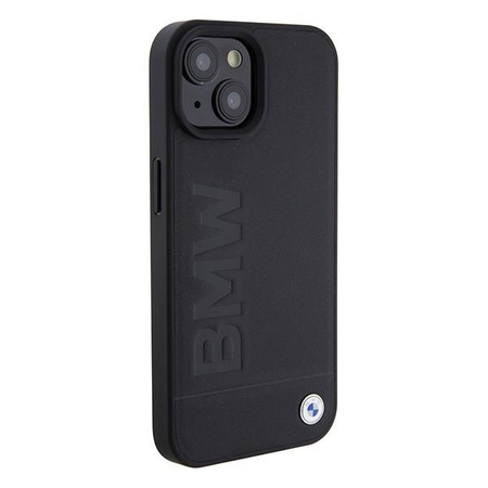 BMW BMHMP15SSLLBK iPhone 15 6.1" czarny/black Magsafe hardcase Signature Logo Imprint