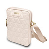 Guess Torba GUTB10QLPK 10" różowa/pink Quilted Tablet Bag