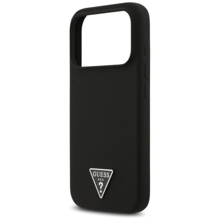 GUESS ETUI CASE SILIKONOWE DO IPHONE 17 PRO MAX LOGO MAGSAFE