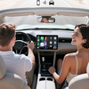 Adapter samochodowy 4smarts transmiter   Bluetooth Carplay/Android Auto srebrny