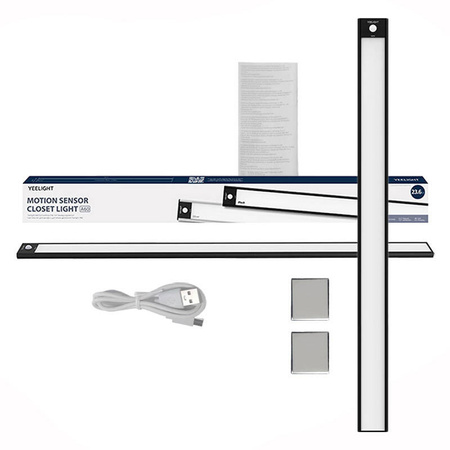YEELIGHT LAMPKA LED Z CZUJNIKIEM RUCHU CLOSET LIGHT 60CM DO GARDEROBY 4000K