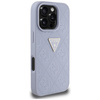 GUESS ETUI TPU DO IPHONE 16 PRO MAX Z LOGO TRIANGLE I METALOWYM ZDOBIENIEM