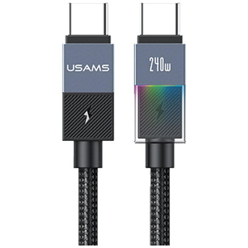 Kabel USAMS SJ777 PD 240W USB-C/USB-C 1.2m tarnish