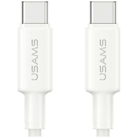 Kabel USAMS U90 60W USB-C do USB-C biały