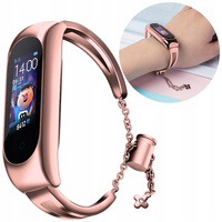 HURTEL METALOWA OPASKA ZAMIENNA DO XIAOMI MI BAND 6 5 4 3 PASEK BRANSOLETKA