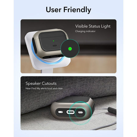 ESR ETUI ORBIT HALOLOCK DO APPLE AIRPODS PRO 3 MAGSAFE OCHRONA