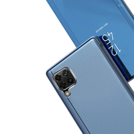 HURTEL ETUI CASE CLEAR VIEW DO SAMSUNG GALAXY A22 4G Z KLAPKĄ PRZEZROCZYSTE