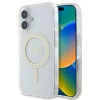 GUESS POKROWIEC HARDCASE IML GLITTER CIRCLE DO IPHONE 16 6.1 Z DO MAGSAFE