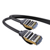 Baseus Speed Seven szybki kabel sieciowy RJ45 10Gbps 1m czarny (WKJS010101)