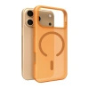 Etui silikonowe Puro Daylight kompatybilne z Magsafe na iPhone 17 Pro Max - półprzezroczyste pomarańczowe