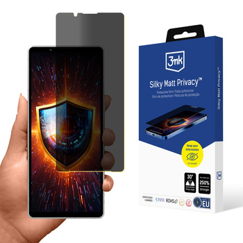 3MK SILKY MATT PRIVACY FOLIA OCHRONNA DO SONY XPERIA 5 V OCHRONA EKRANU