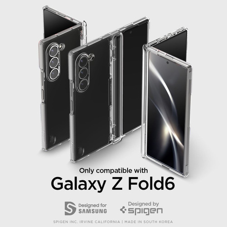 SPIGEN ULTRA HYBRID PRO GALAXY Z FOLD 6 CRYSTAL CLEAR