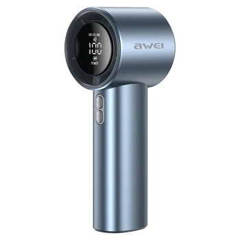 AWEI WIATRAK RĘCZNY F38 MINI DO GORĄCEJ POGODY 3 PRĘDKOŚCI Z USB,