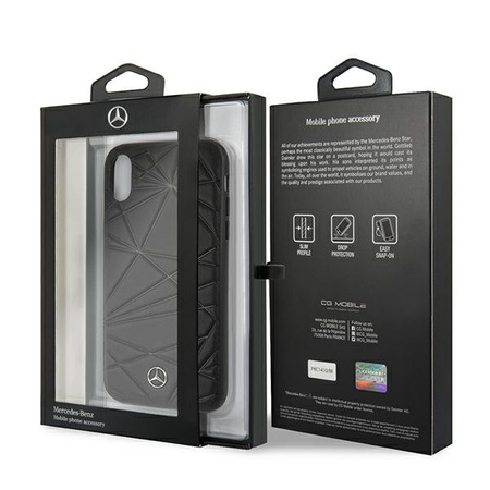 MERCEDES POKROWIEC HARDCASE TWISTER DO IPHONE X 8 7 6 6S WZMOCNIONA OCHRONA