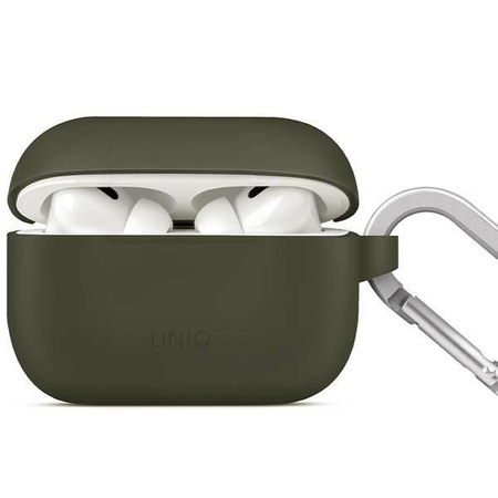 Etui Uniq Vencer na AirPods Pro 2 gen. Silicone zielony/moss green