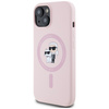KARL LAGERFELD ETUI SILICONE KARL&CHOUPETTE DO IPHONE 15 DO MAGSAFE
