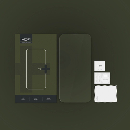 HOFI SZKŁO HYBRYDOWE PRO+ DO IPHONE 13 13 PRO 14 16E OCHRONNE 9H CLEAR