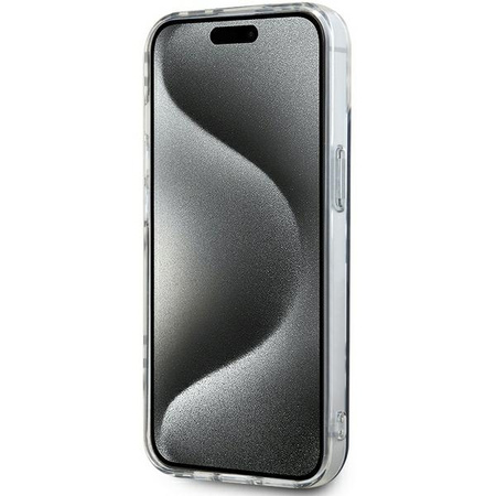 DKNY ETUI DO IPHONE 15 PLUS 14 PLUS 6.7 HARDCASE IML CHECKERED MONO WZÓR