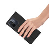 Dux Ducis Skin Pro etui do Xiaomi Redmi 11A / Poco C55 / Redmi 12C pokrowiec z klapką portfel na kartę podstawka czarne