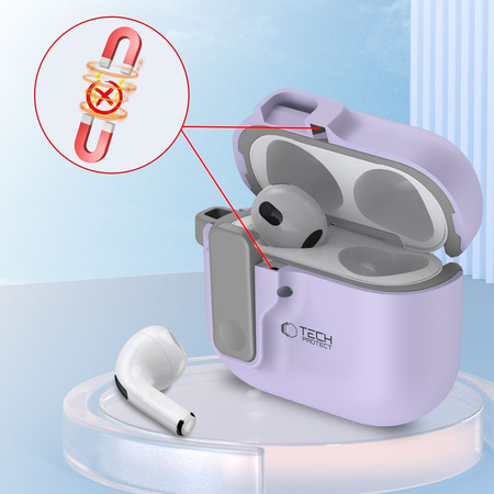 TECH-PROTECT ETUI CASE POKROWIEC DO AIRPODS 4 ZŁOŻONY KOMPAKTOWY OCHRONNY