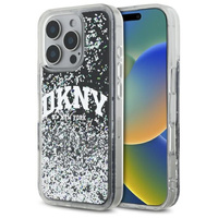 DKNY ETUI HARDCASE LIQUID GLITTER ARCH LOGO DO IPHONE 16 PRO MAX OCHRONA