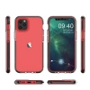 HURTEL SPRING CASE ELASTYCZNY POKROWIEC DO IPHONE 12 MINI Z KOLOROWĄ RAMKĄ
