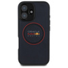 Red Bull RBHMP16M24PUILVR iPhone 16 Plus 6.7 hardcase granatowy/navy Leather Red Ring MagSafe