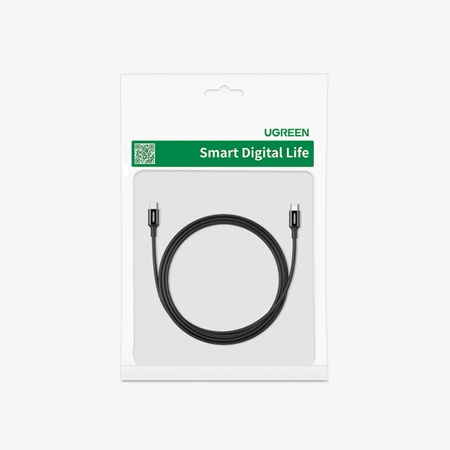 Kabel Ugreen US300 USB-C / USB-C 480Mb/s 5A 1m - czarny