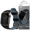 UNIQ pasek Linus Apple Watch Series 4/5/6/7/8/SE/SE2 38/40/41mm. Airosoft Silicone czarny/midnight black