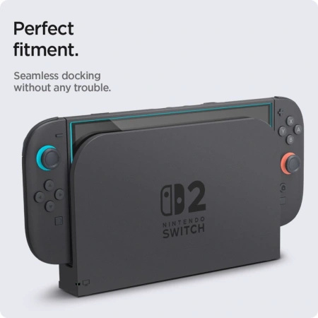 SPIGEN SZKŁO HARTOWANE GLAS.TR EZ FIT 2-PACK DO NINTENDO SWITCH OCHRONA