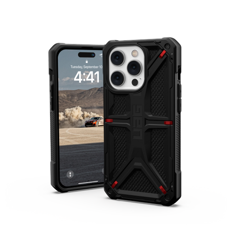 UAG Monarch - obudowa ochronna do iPhone 14 Pro (kevlar black)
