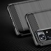 Carbon Case elastyczne etui pokrowiec Xiaomi Redmi Note 11 czarny