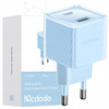 MCDODO FAST PHONE CHARGER POWER ADAPTER 2X USB USB-C 33W GAN BLUE