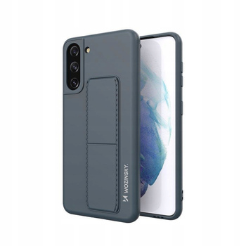 WOZINSKY ETUI KICKSTAND CASE SILIKONOWE DO SAMSUNG GALAXY S21+ 5G PODSTAWKA