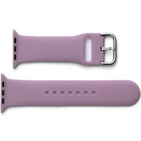 Silicone Strap APS silikonowa opaska do Watch Ultra / 8 / 7 / 6 / 5 / 4 / 3 / 2 / SE (49 / 45 / 44 / 42mm) pasek bransoleta do zegarka fioletowy