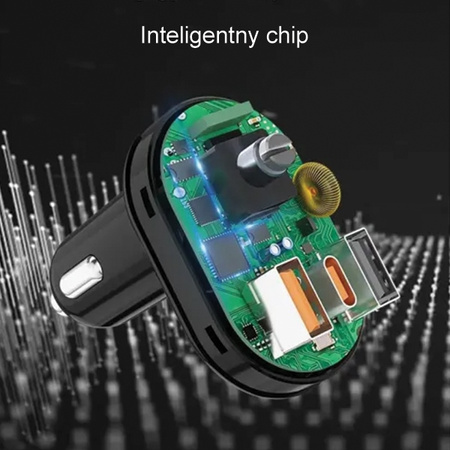 AWEI ZESTAW GŁOŚNOMÓWIĄCY C-843 DO TELEFONÓW Z TRANSMITEREM FM BLUETOOTH