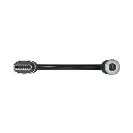 Adapter Wozinsky WACM-01 USB-C - mini jack 3,5mm - czarny