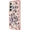 Etui Guess GUHCS23MHCFWSP S23+ S916 - różowe Flower Collection